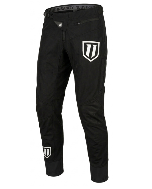 Insanity Industries APEX BMX Broek Zwart – High-Performance Race Broek