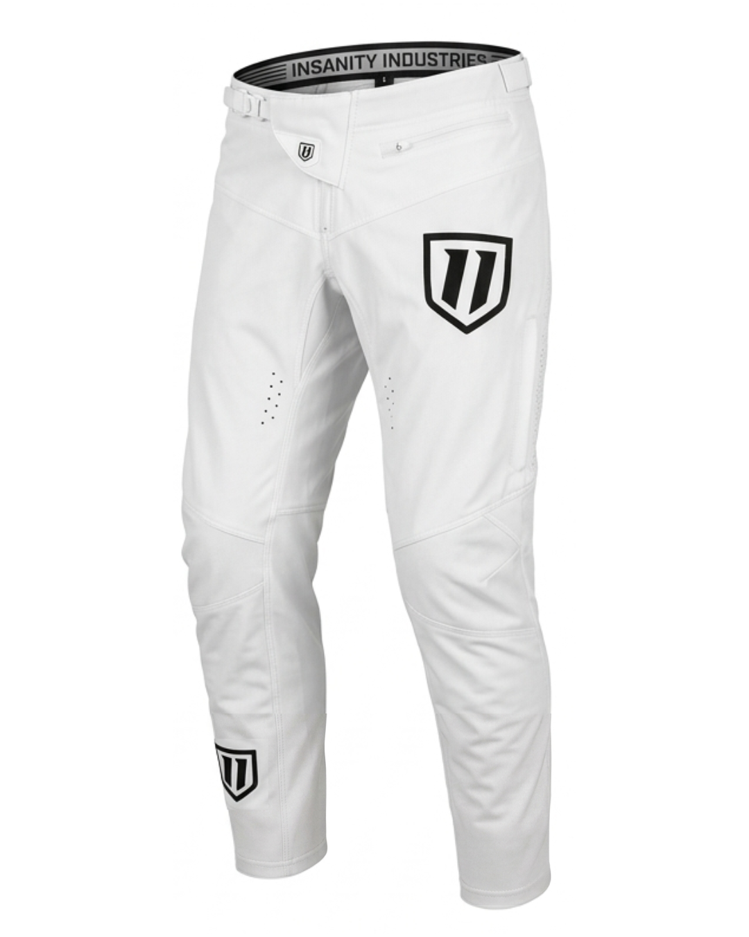 Insanity Industries APEX BMX Broek Wit- High-Performance Race Broek
