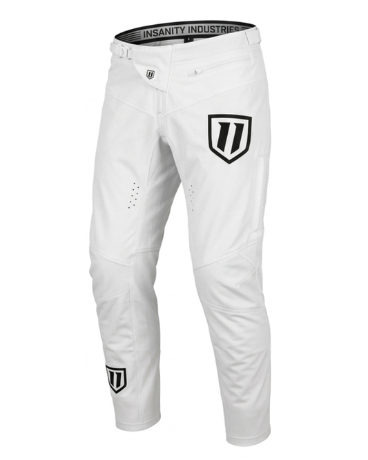 Insanity Industries APEX BMX Broek Wit- High-Performance Race Broek